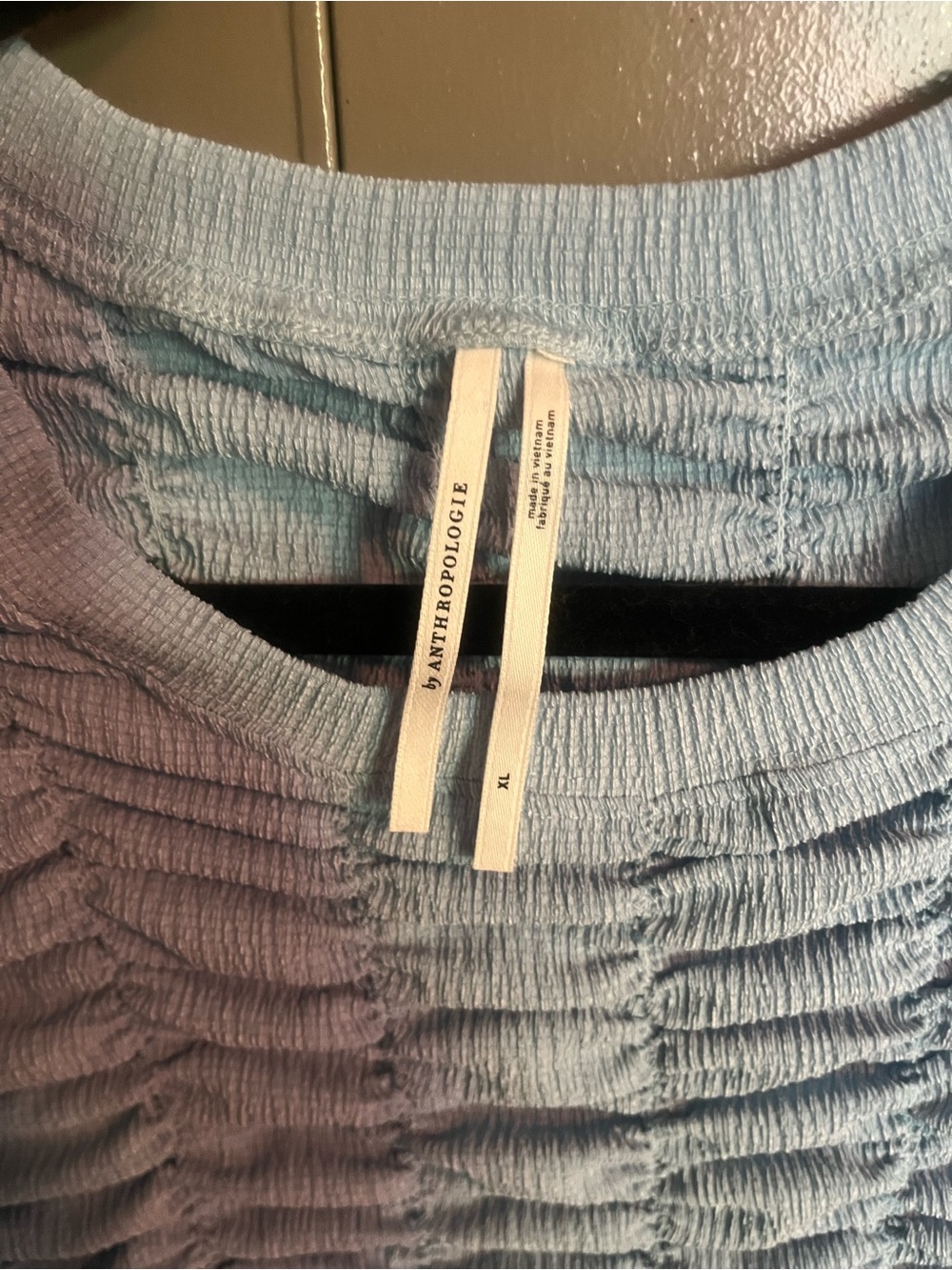 Anthropologie Ruched Baby Tee - Picture 7 of 7